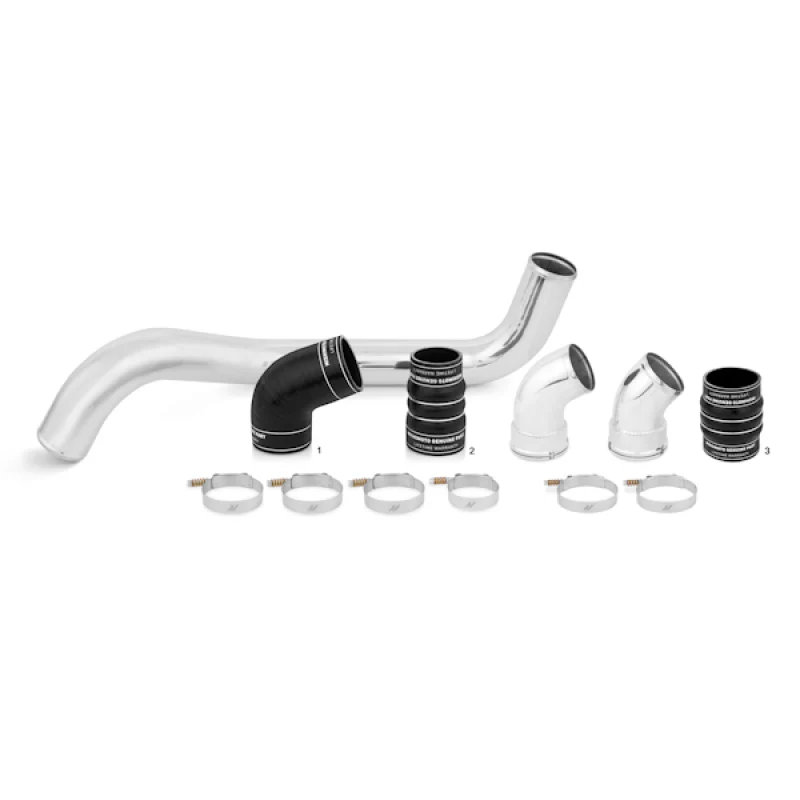 Mishimoto 06-10 Chevy 6.6L Duramax Intercooler Kit w/ Pipes (Black) - Image 14