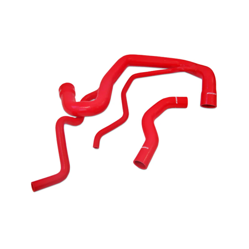 Mishimoto 06-10 Chevy Duramax 6.6L 2500 Red Silicone Hose Kit - Image 4