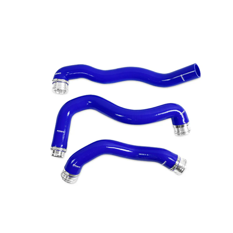 Mishimoto 08-10 Ford 6.4L Powerstroke Coolant Hose Kit (Blue) - Image 2