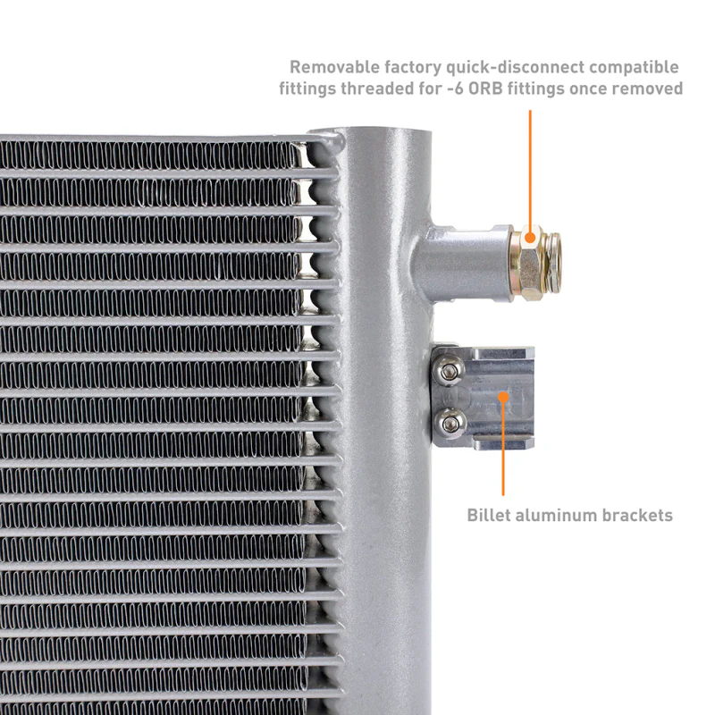 Mishimoto 10-12 Ram 2500/3500 6.7L Cummins Transmission Cooler - Image 8