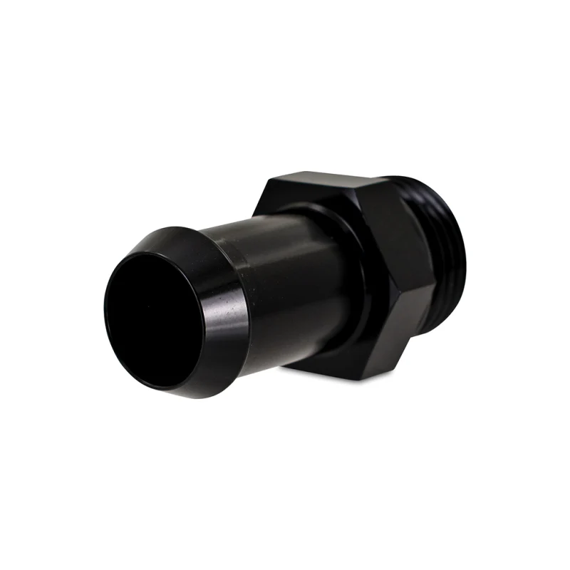 Mishimoto -10 ORB to 3/4in Hose Barb Aluminum Fitting - Black - Image 2