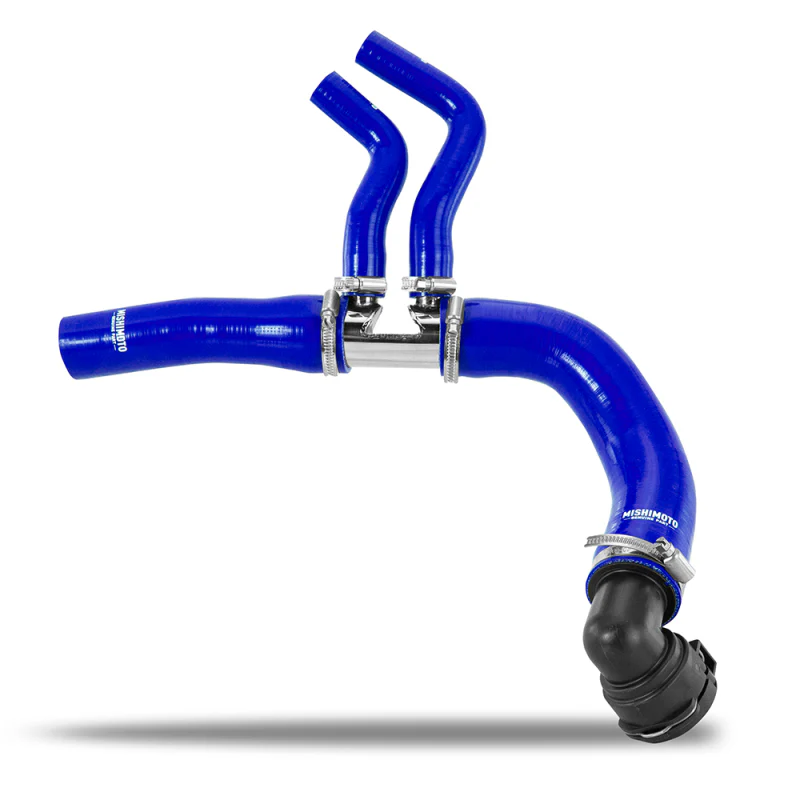Mishimoto 11-14 Ford F-150 3.5L EcoBoost / 2.7L V6 Silicone Coolant Hose Kit - Blue - Image 2