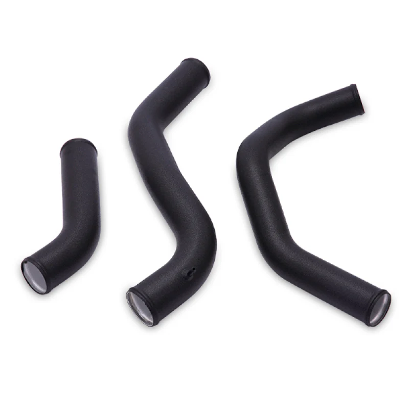 Mishimoto 11-14 Ford F-150 3.5L Ecoboost Hot-Side Intercooler Pipe Kit - Wrinkle Black - Image 3