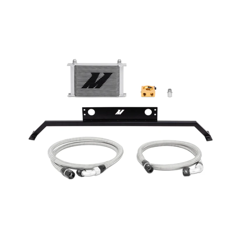 Mishimoto 11-14 Ford Mustang GT 5.0L Oil Cooler Kit - Silver - Image 2