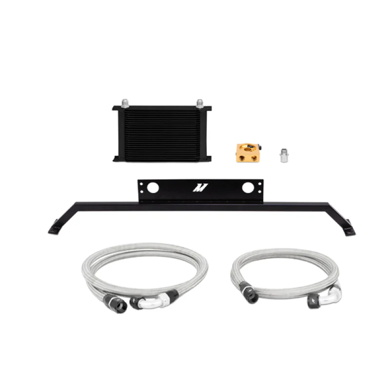 Mishimoto 11-14 Ford Mustang GT 5.0L Oil Cooler Kit - Silver - Image 6