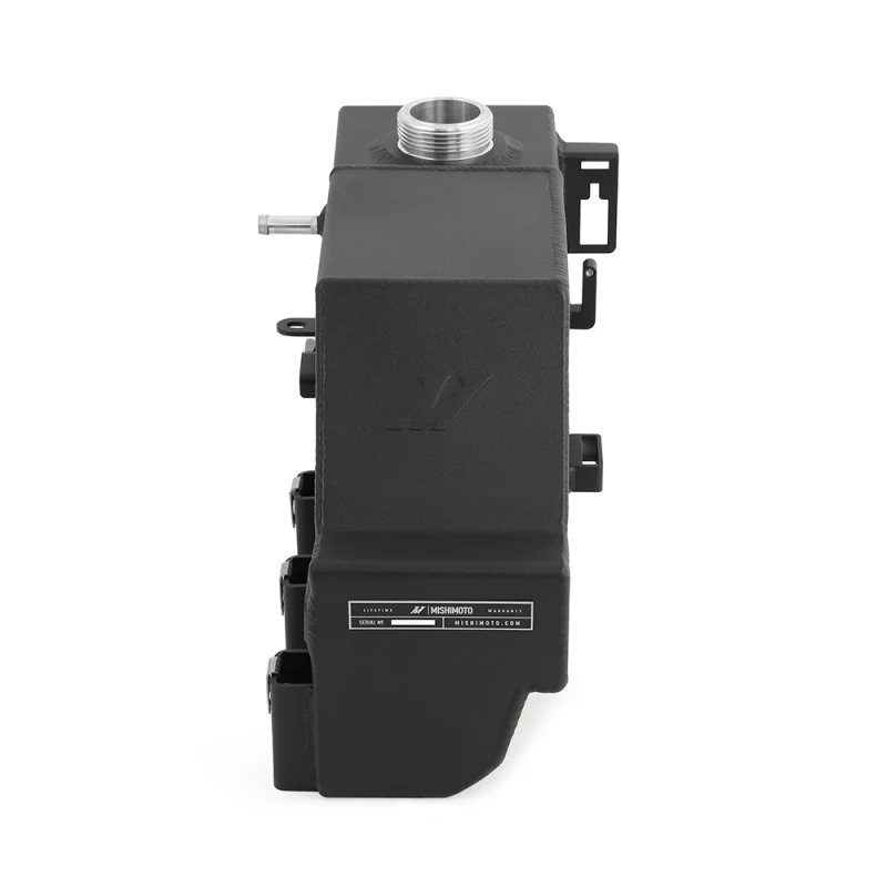 Mishimoto 11-19 Ford 6.7L Powerstroke Aluminum Degas Tank - Micro-Wrinkle Black - Image 4