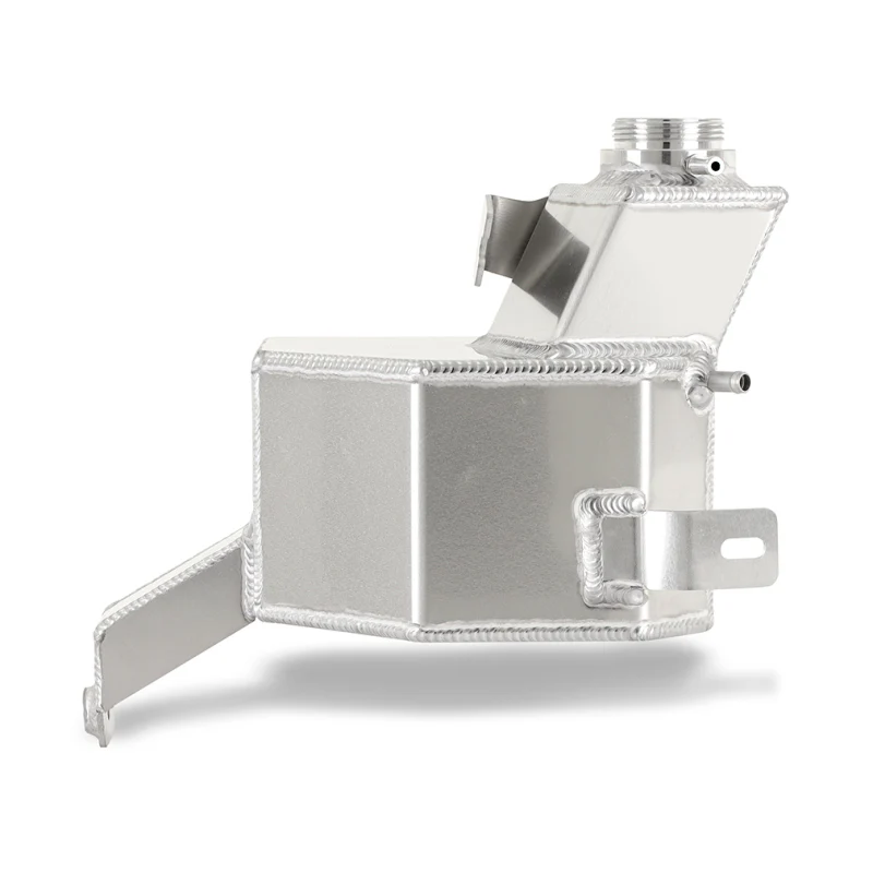 Mishimoto 13-2018 Ram 6.7L Cummins Aluminum Degas Tank - Natural - Image 2