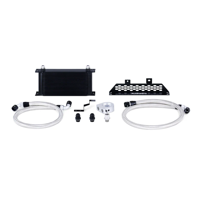 Mishimoto 13+ Ford Focus ST Non-Thermostatic Oil Cooler Kit - Black - Image 2