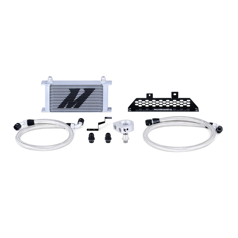 Mishimoto 13+ Ford Focus ST Non-Thermostatic Oil Cooler Kit - Silver - Image 2