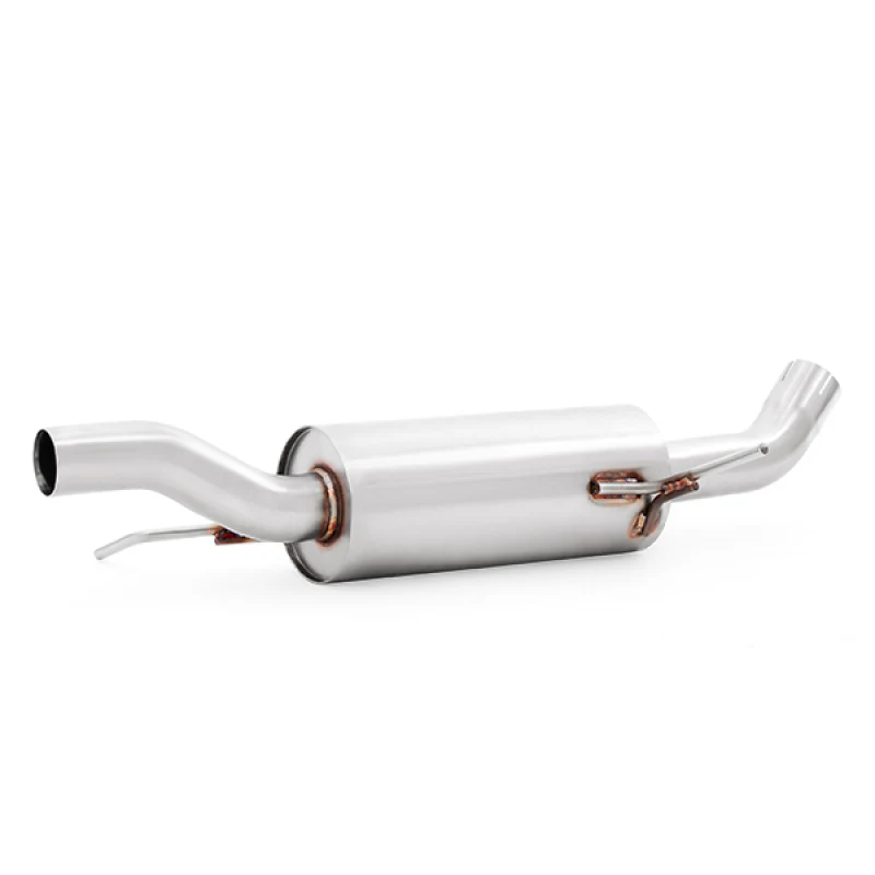 Mishimoto 14-16 Ford Fiesta ST 1.6L 2.5in Stainless Steel Cat-Back Exhaust w/ Black Tips - Image 3