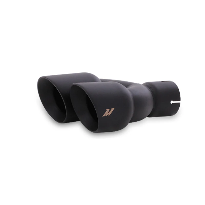 Mishimoto 14-16 Ford Fiesta ST 1.6L 2.5in Stainless Steel Resonated Cat-Back Exhaust w/ Black Tips - Image 6