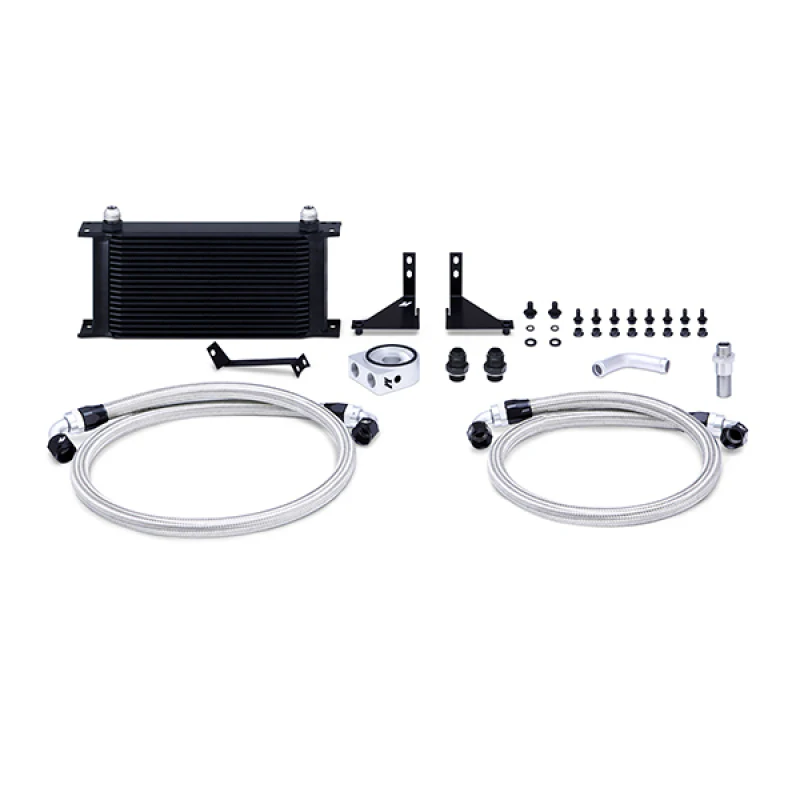 Mishimoto 14-16 Ford Fiesta ST Non-Thermostatic Oil Cooler Kit - Black - Image 3