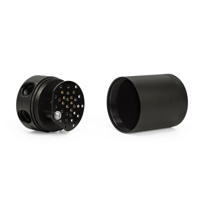 Mishimoto 15-16 Ford F-150 EcoBoost 3.5L Baffled Oil Catch Can Kit - Black - Image 3