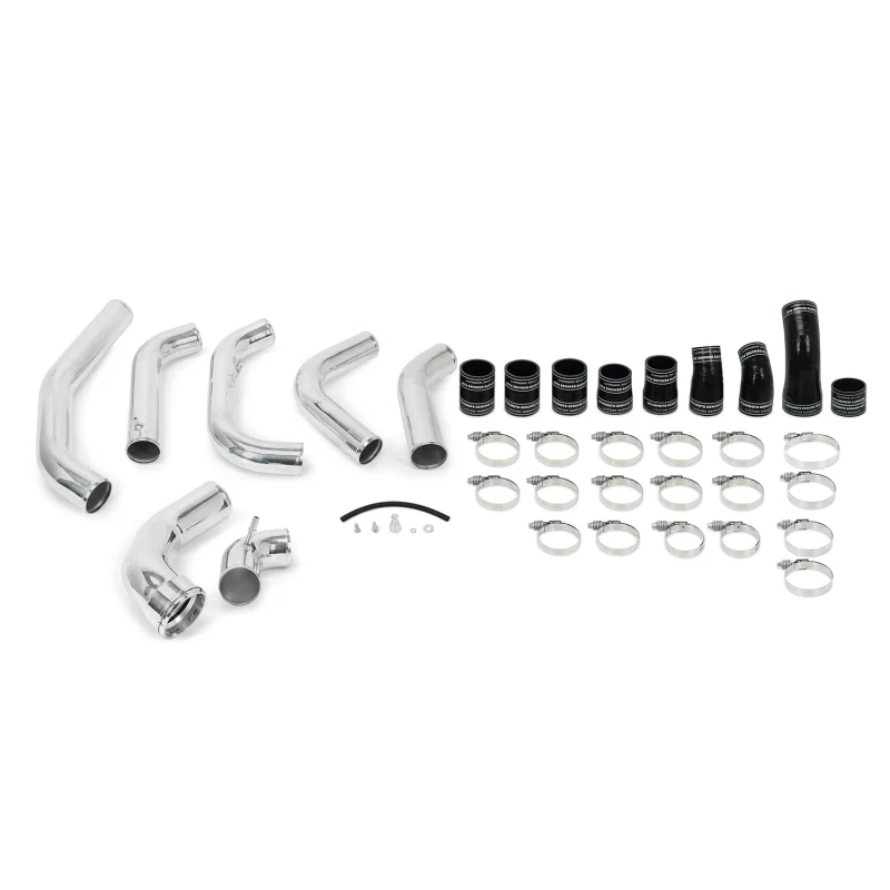 Mishimoto 15-16 Ford F-150 EcoBoost 3.5L Black Performance Intercooler Kit w/ Polished Pipes - Image 5