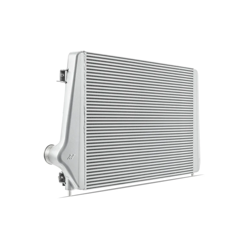 Mishimoto 17-19 GM L5P Duramax Intercooler Kit - Silver w/ Polished Pipes - Image 4
