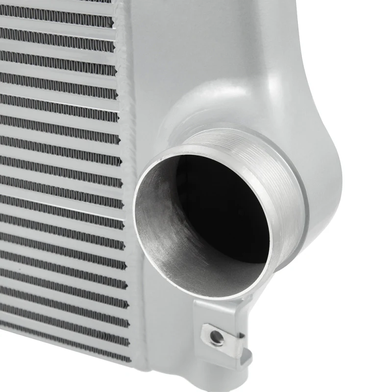 Mishimoto 17-19 GM L5P Duramax Intercooler Kit - Silver w/ Polished Pipes - Image 7