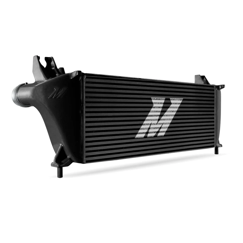 Mishimoto 19+ Ford Ranger 2.3L EcoBoost Intercooler Kit - Black + Polished Pipes - Image 4