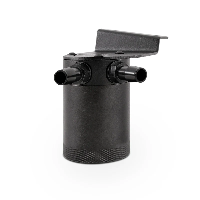 Mishimoto 19+ Ford Ranger Baffled Oil Catch Can Kit - Black - Image 2