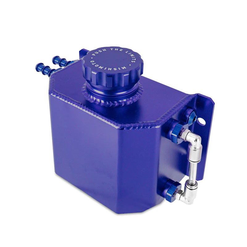 Mishimoto 1L Coolant Overflow Tank - Blue - Image 3