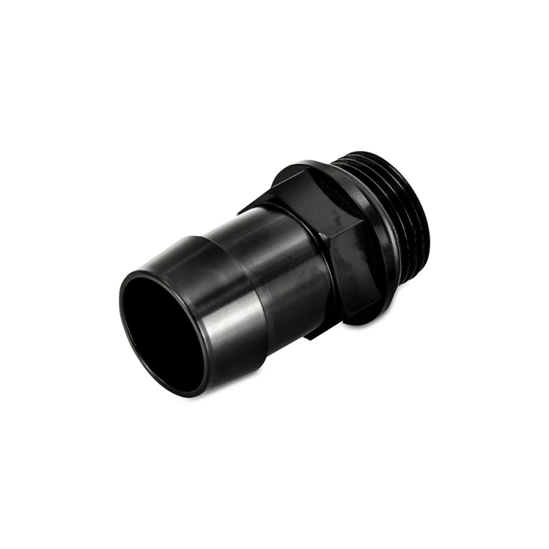 Mishimoto 1pc M27x2.0 1in Aluminum Catch Can Fitting Black - Image 2