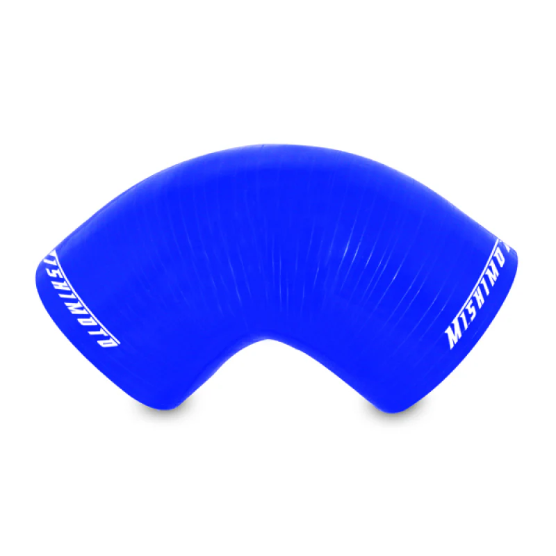 Mishimoto 2.5 Inch Blue 90 Degree Coupler - Image 2