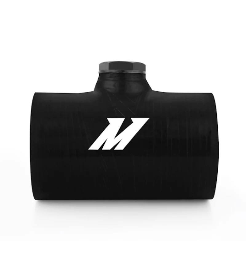 Mishimoto 2.5in Black Silicone Coupler w/ 1/8in NPT Bung - Image 2
