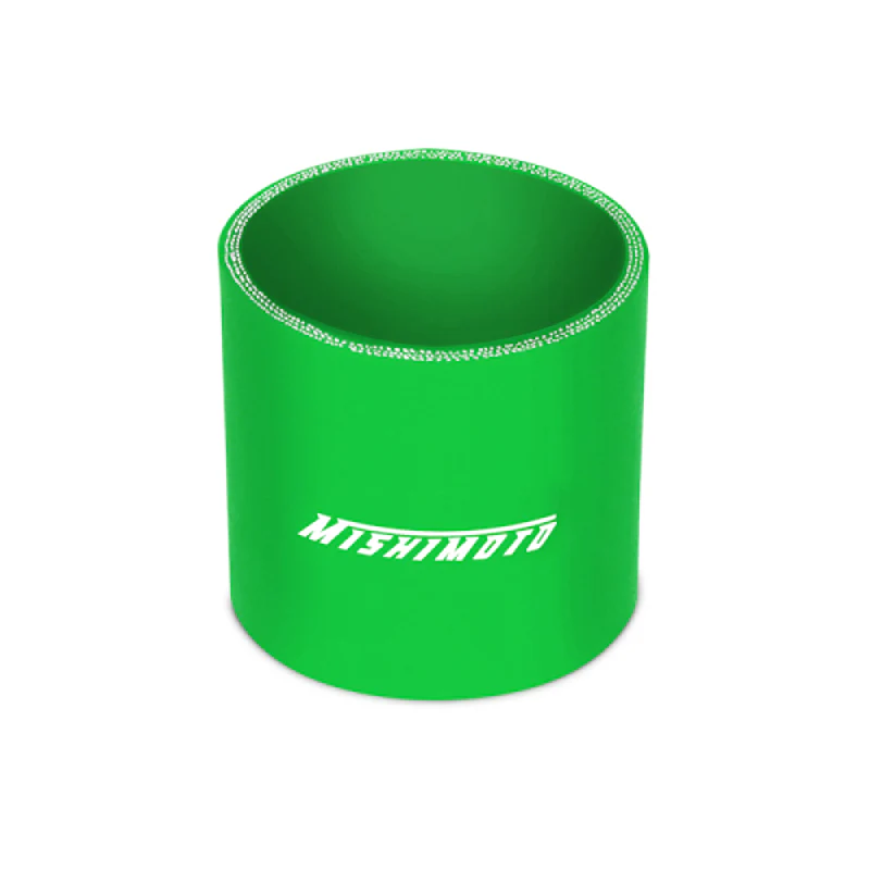 Mishimoto 2.5in. Straight Coupler Green - Image 2
