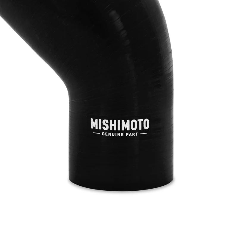 Mishimoto 2.5in to 3in 45 Degree Silicone Coupler - Black - Image 2