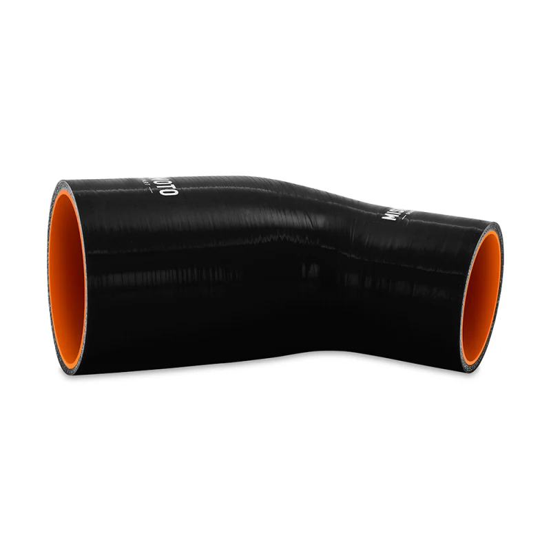 Mishimoto 2.5in to 3in 45 Degree Silicone Coupler - Black - Image 3