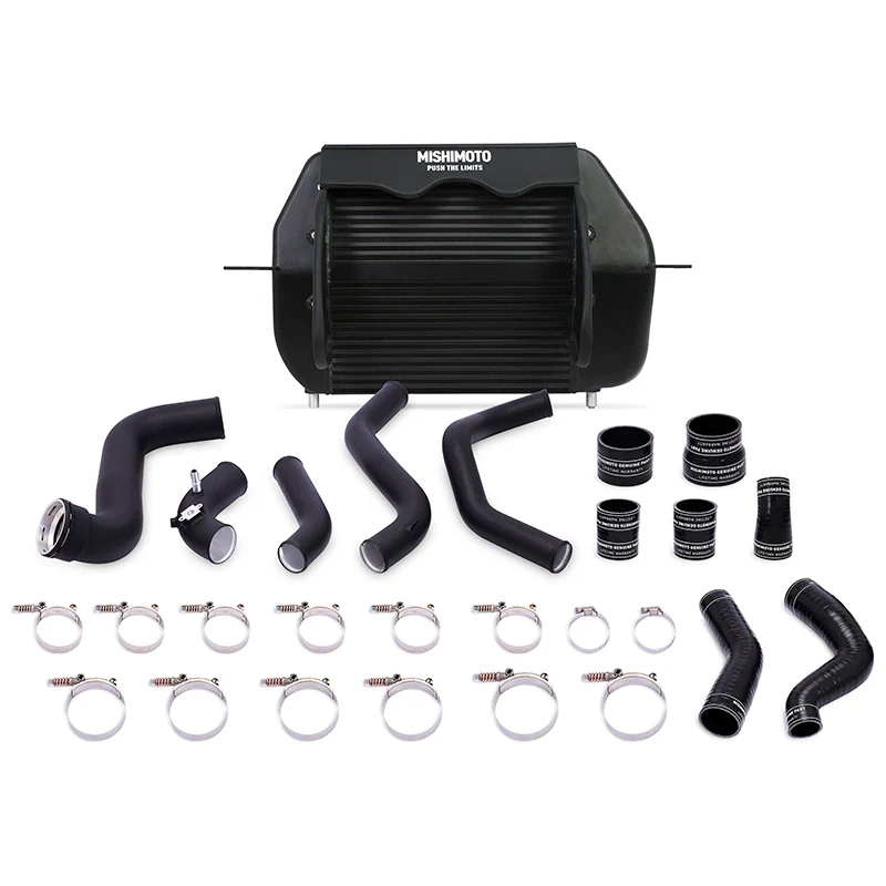 Mishimoto 2011-2014 Ford F-150 EcoBoost Black Intercooler w/ Black Pipes - Image 2