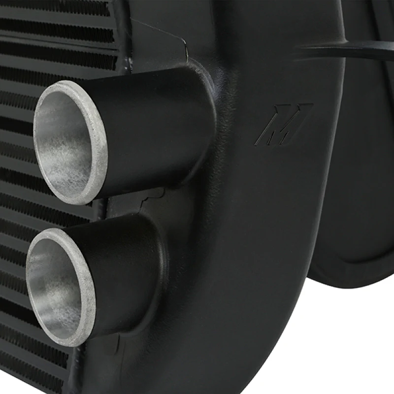 Mishimoto 2011-2014 Ford F-150 EcoBoost Black Intercooler w/ Polished Pipes - Image 2