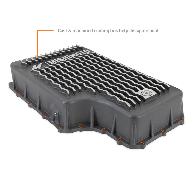 Mishimoto 2011+ Powerstroke 6R140 Transmission Pan - Cast - GR - Image 8