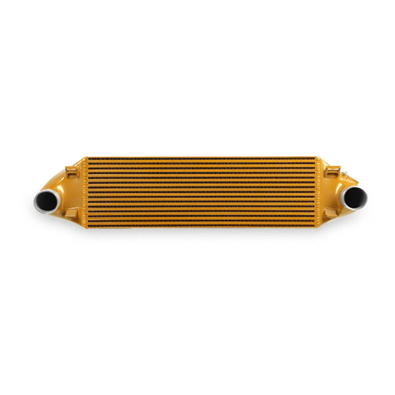 Mishimoto 2013+ Ford Focus ST Gold Intercooler w/ Polished Pipes - Image 2