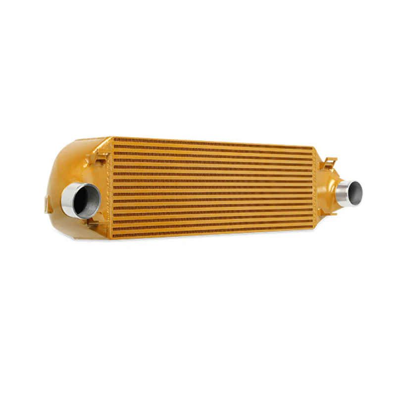 Mishimoto 2013+ Ford Focus ST Gold Intercooler w/ Polished Pipes - Image 5