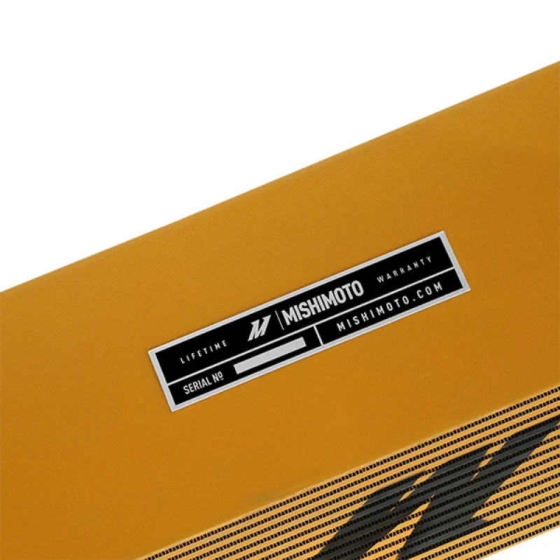 Mishimoto 2013+ Ford Focus ST Gold Intercooler w/ Polished Pipes - Image 7