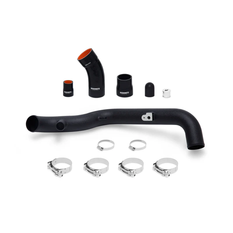Mishimoto 2014+ Ford Fiesta ST Cold-Side Intercooler Pipe Kit - Wrinkle Black - Image 2