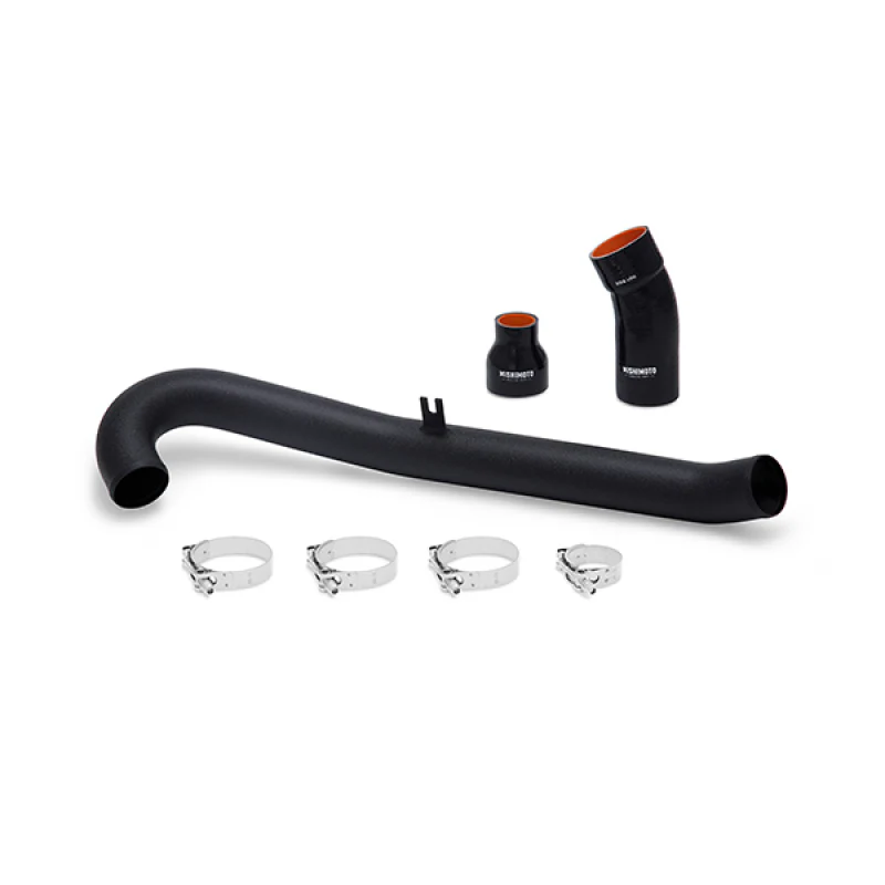 Mishimoto 2014+ Ford Fiesta ST Hot-Side Intercooler Pipe Kit - Wrinkle Black - Image 2