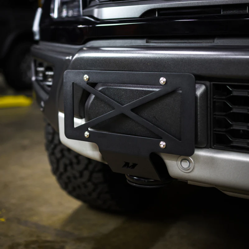 Mishimoto 2015+ Ford F-150 Tow Hook License Plate Relocation Bracket - Image 4