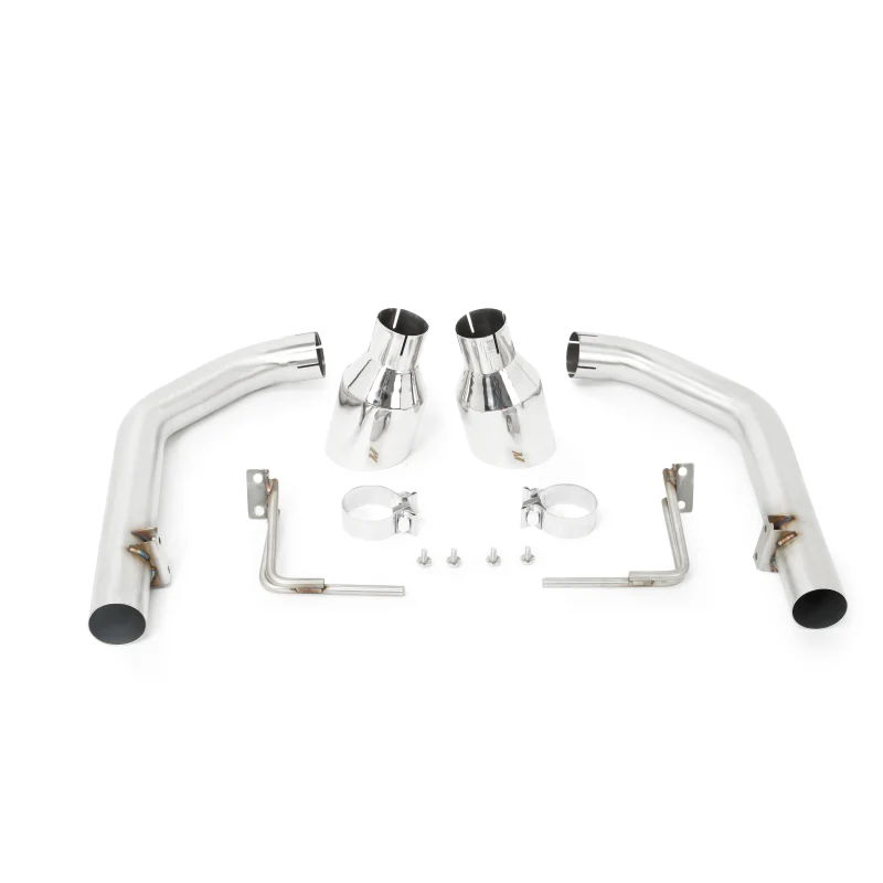 Mishimoto 2015+ Ford Mustang Axleback Exhaust Race w/ Polished Tips - Image 2