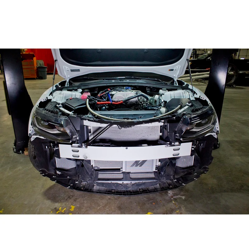 Mishimoto 2016+ Chevrolet Camaro 2.0t Thermostatic Oil Cooler Kit Black - Image 6
