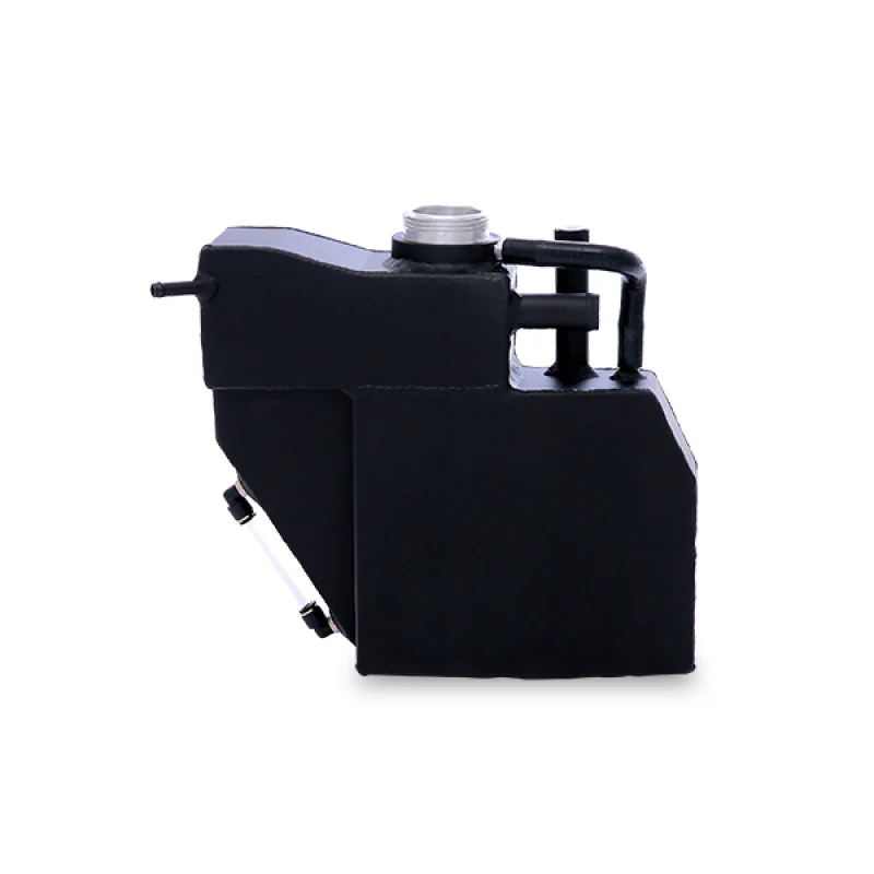 Mishimoto 2016+ Chevrolet Camaro Aluminum Coolant Overflow/Expansion Tank - Black - Image 2