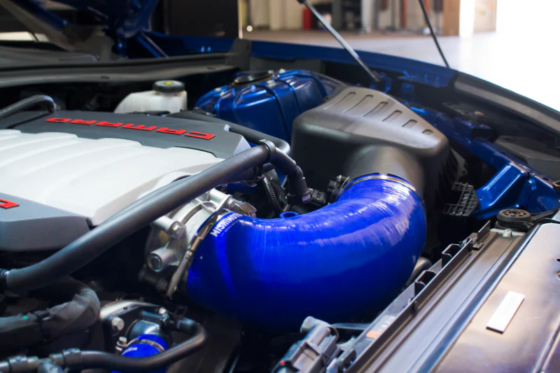 Mishimoto 2016+ Chevrolet Camaro SS Silicone Induction Hose - Black - Image 7