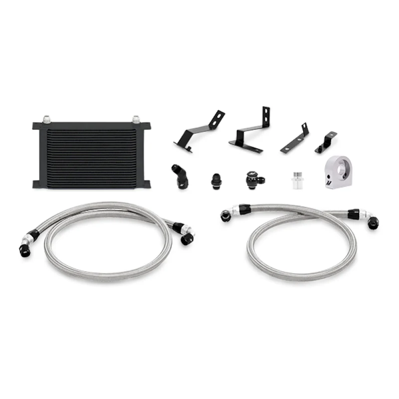 Mishimoto 2016+ Chevy Camaro Oil Cooler Kit - Black - Image 3