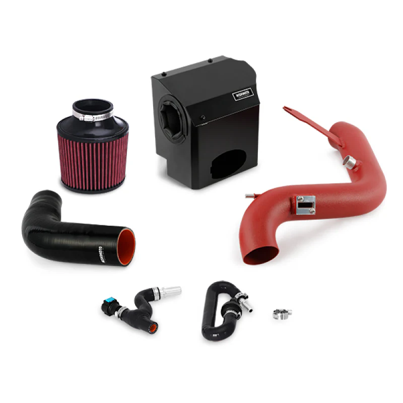 Mishimoto 2016 Ford Fiesta ST 1.6L Performance Air Intake Kit - Wrinkle Red - Image 21