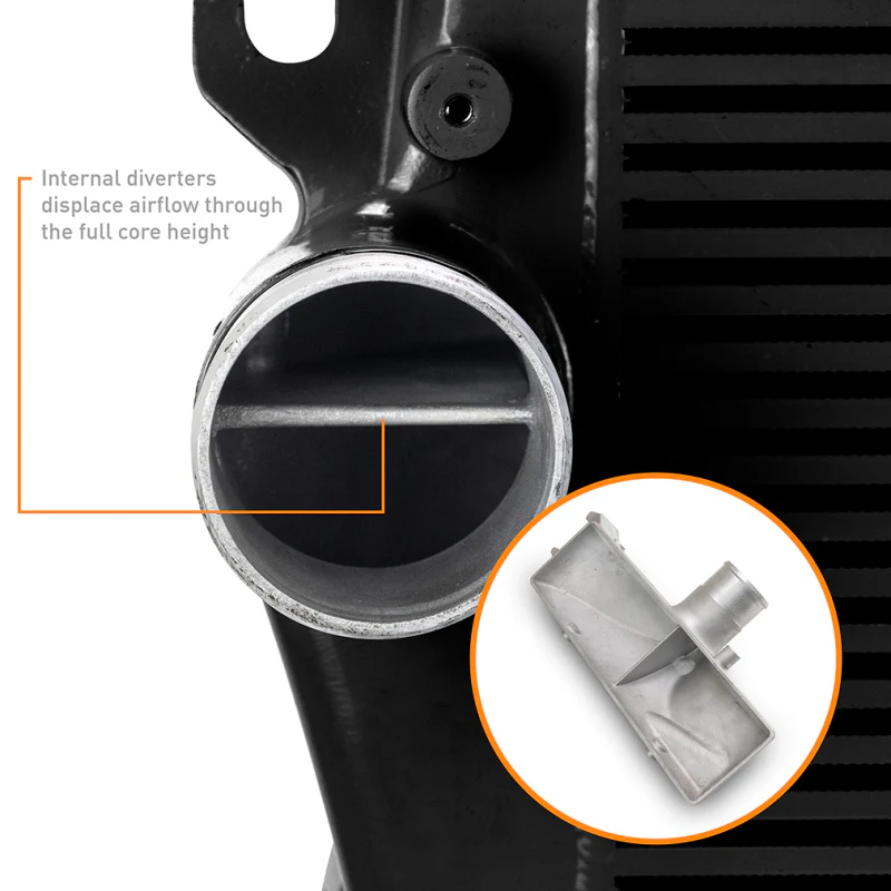 Mishimoto 2019+ Dodge Ram 6.7L Cummins Intercooler Kit / BK Cooler - WBK Pipes - Image 9