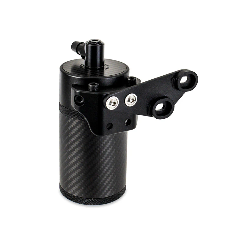 Mishimoto 2020+ Chevrolet Corvette C8 Baffled Oil Catch Can Kit (PCV Side) - Carbon Fiber - Image 3