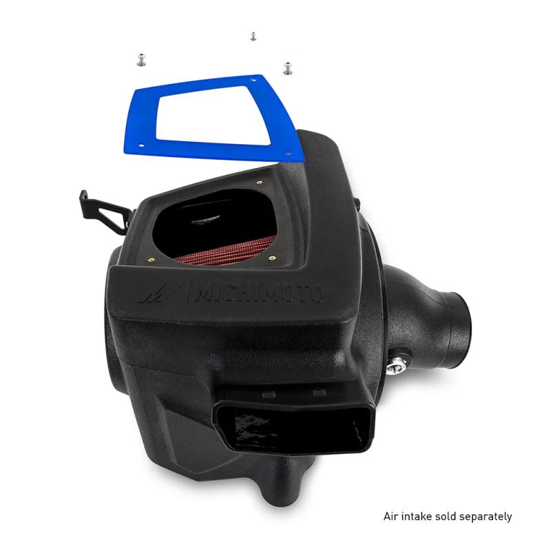 Mishimoto 2021+ Ford Bronco Air Intake Lid Kit - Blue/Yellow - Image 5