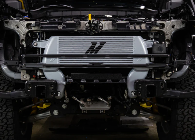 Mishimoto 21+ Bronco 2.3L High Mount INT Kit BK Core P Pipes - Image 12