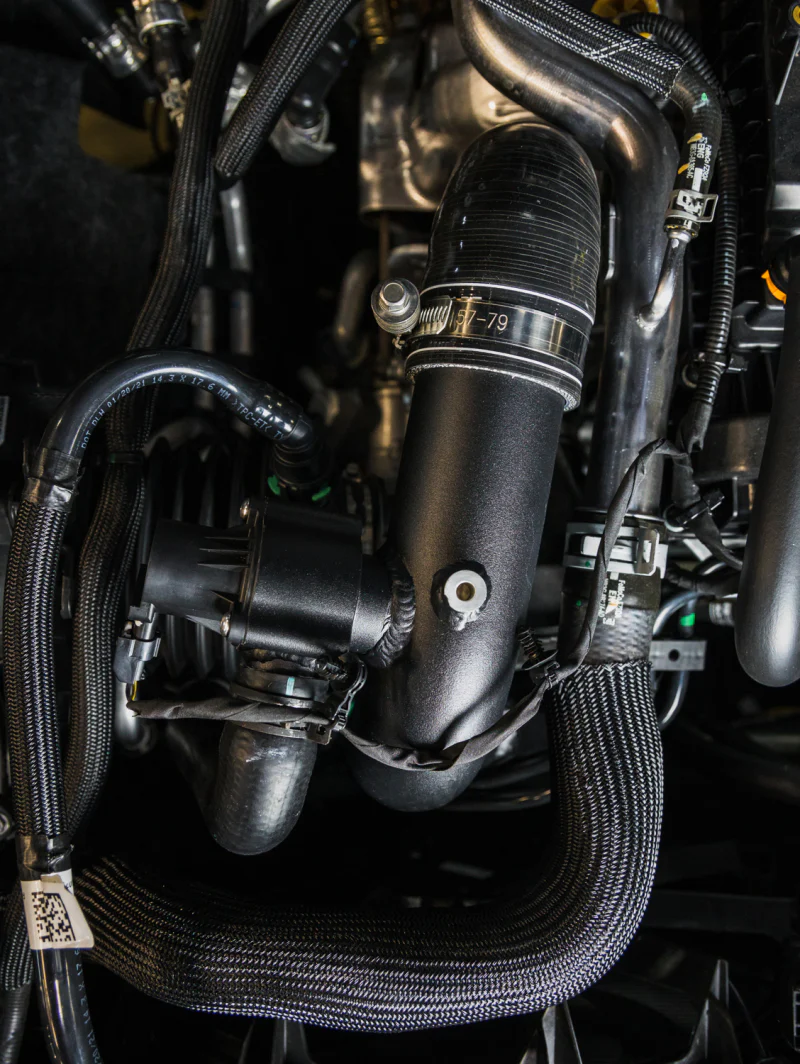Mishimoto 21+ Bronco 2.3L Intercooler Pipe Kit Micro Wrinkle Black - Image 13