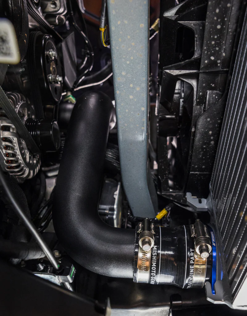 Mishimoto 21+ Bronco 2.3L Intercooler Pipe Kit Micro Wrinkle Black - Image 14